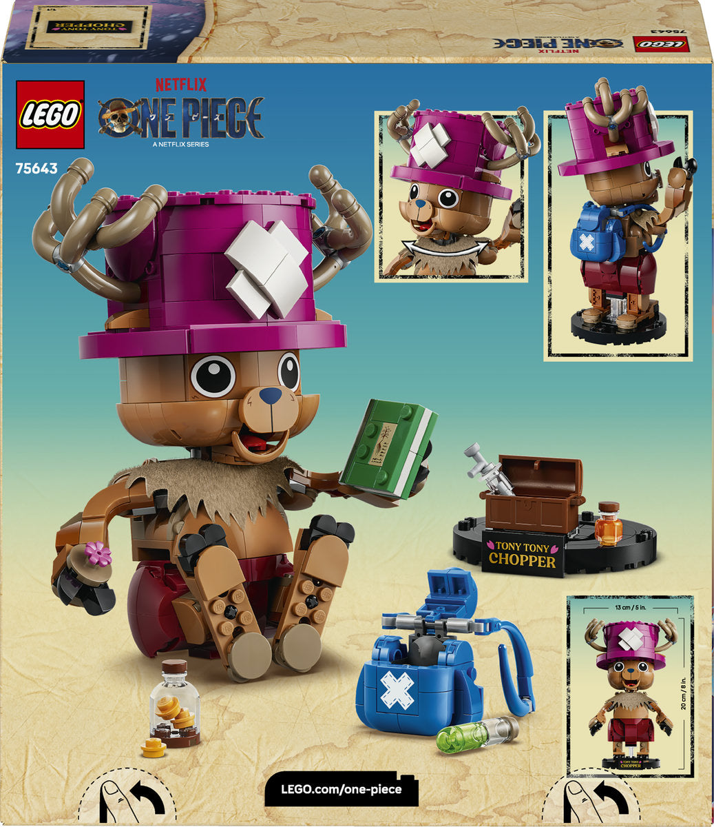 LEGO ONE PIECE Tony Tony Chopper Figure Building Set 75643