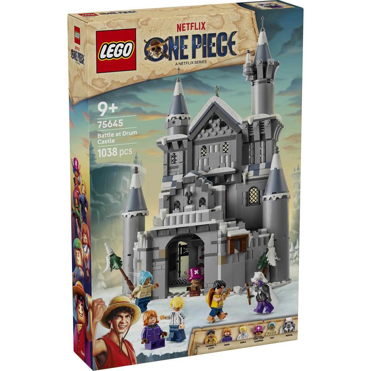LEGO ONE PIECE Battle at Drum Castle Building Set 75645