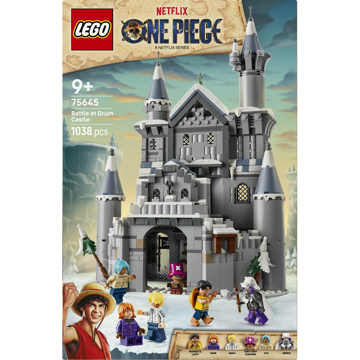 LEGO ONE PIECE Battle at Drum Castle Building Set 75645