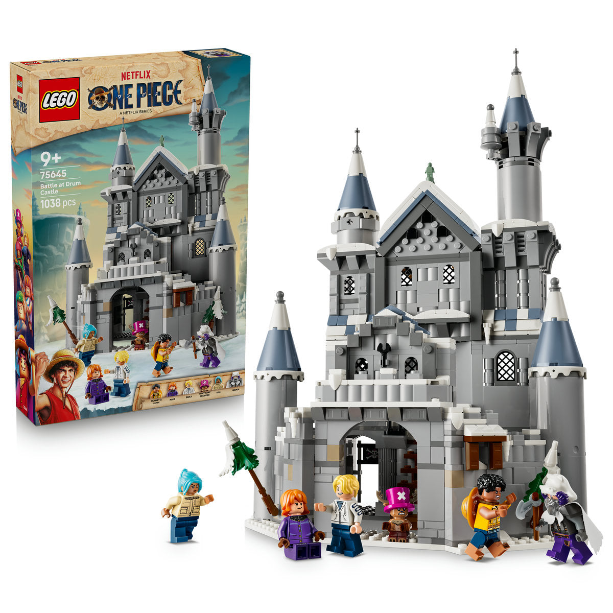 LEGO ONE PIECE Battle at Drum Castle Building Set 75645