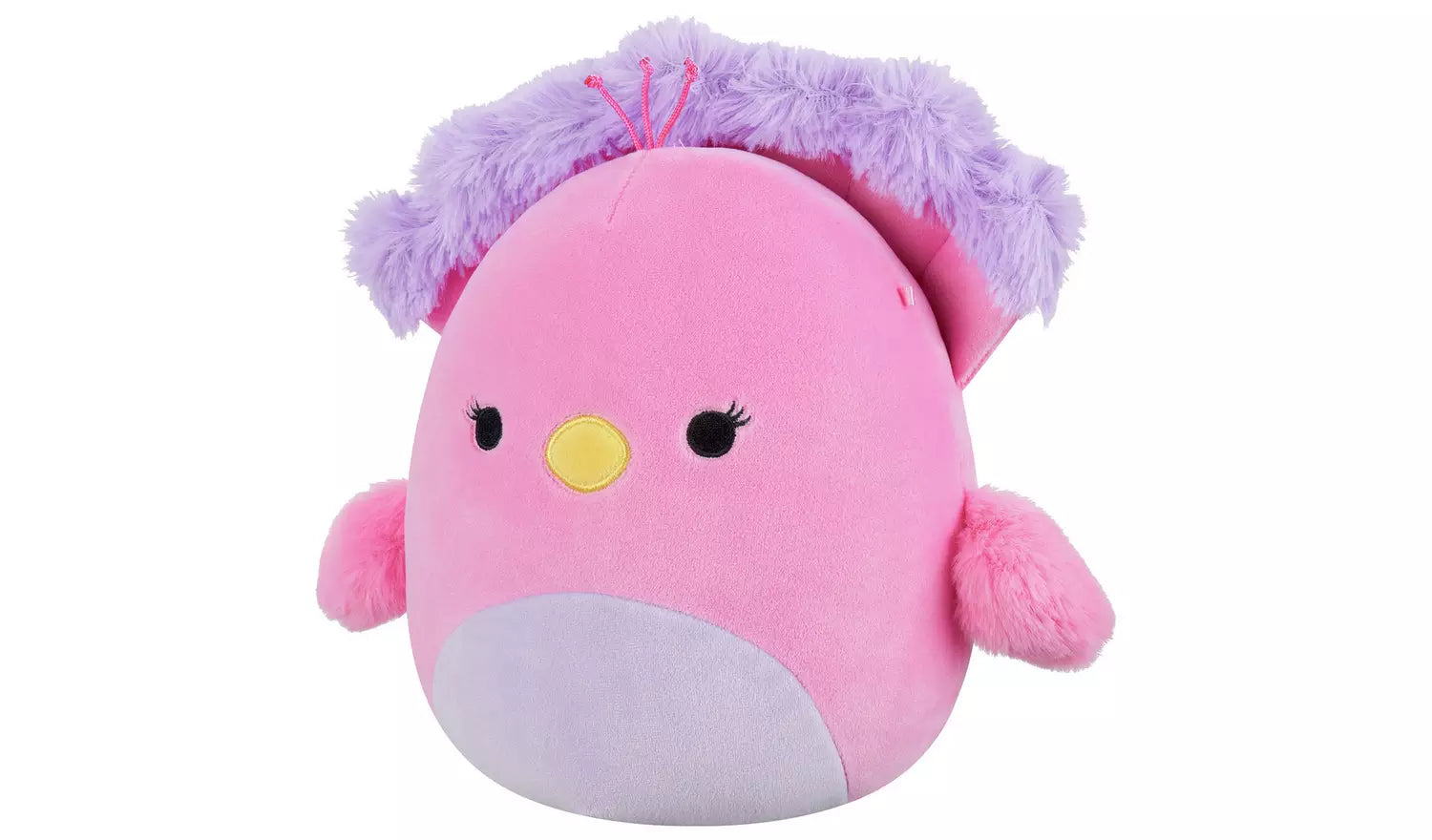 7.5 Squishmallows Sweetpea - Pink and Purple Peacock
