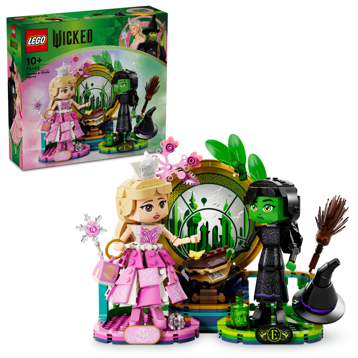 LEGO Wicked Elphaba & Glinda Figures 75682