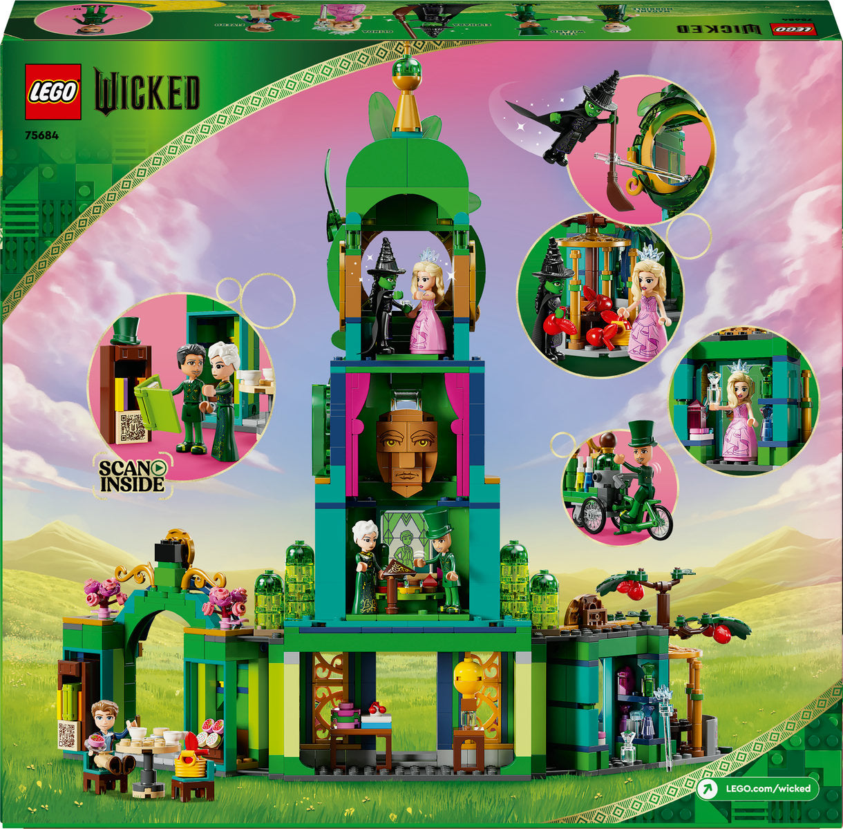 LEGO Wicked Welcome to Emerald City 75684