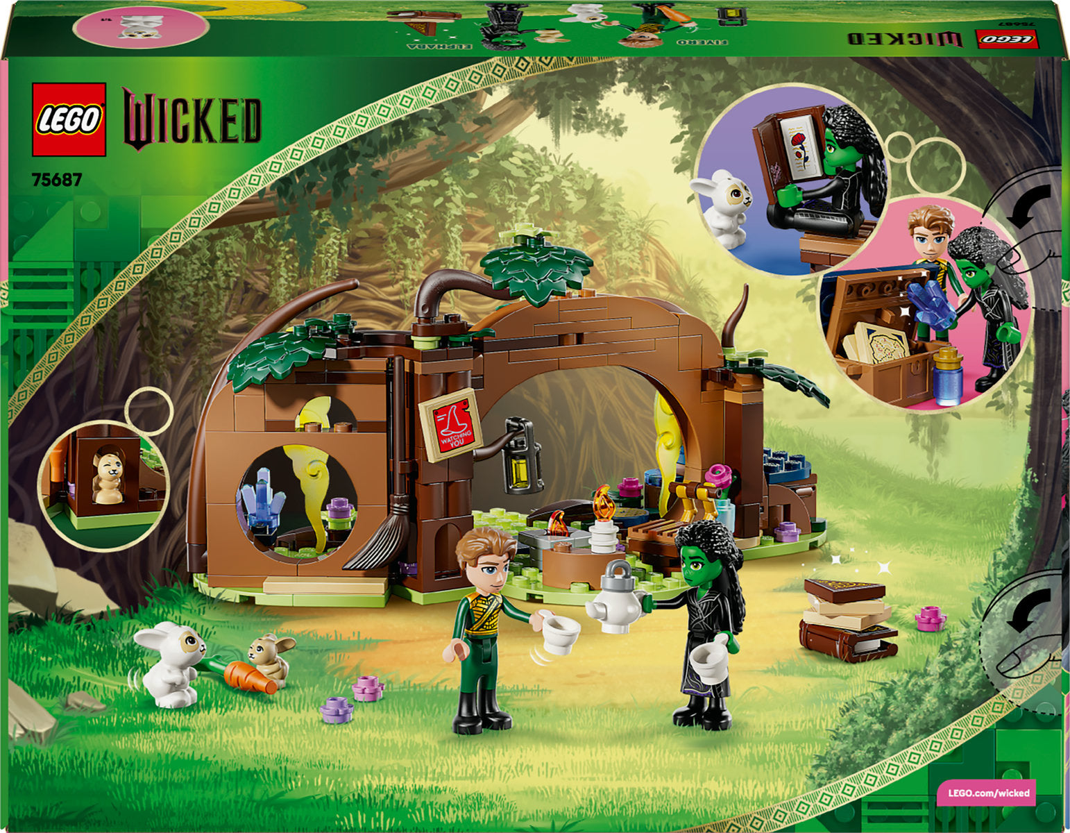 LEGO Wicked Elphaba’s Retreat 75687