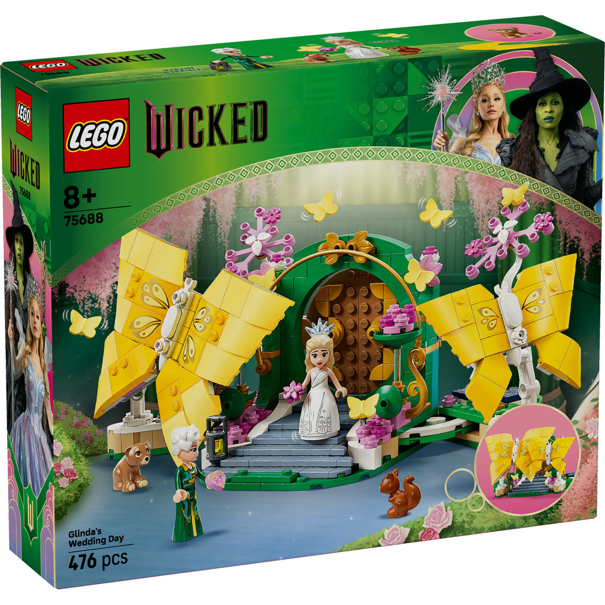 LEGO Wicked Glinda’s Wedding Day Building Toy 75688
