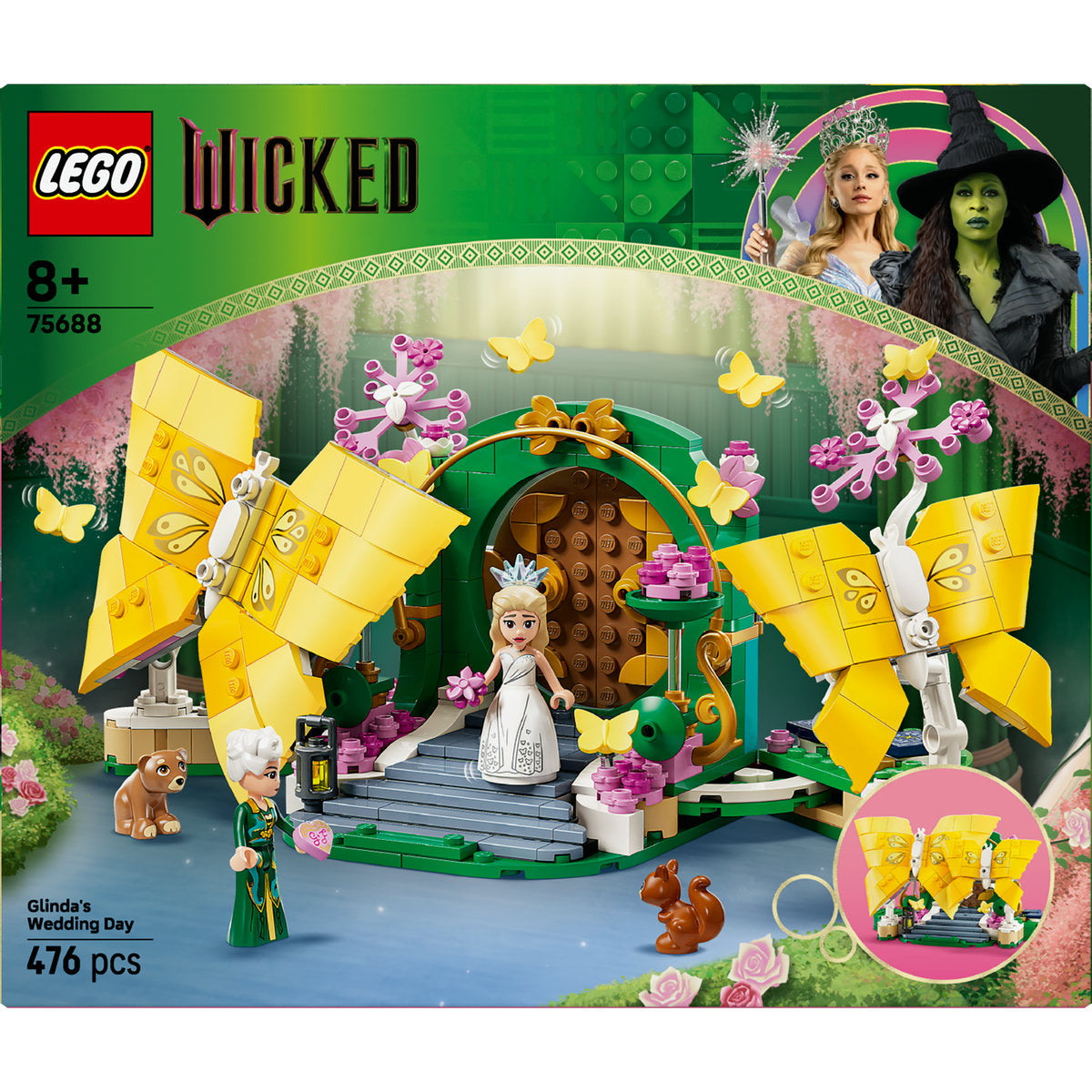 LEGO Wicked Glinda’s Wedding Day Building Toy 75688