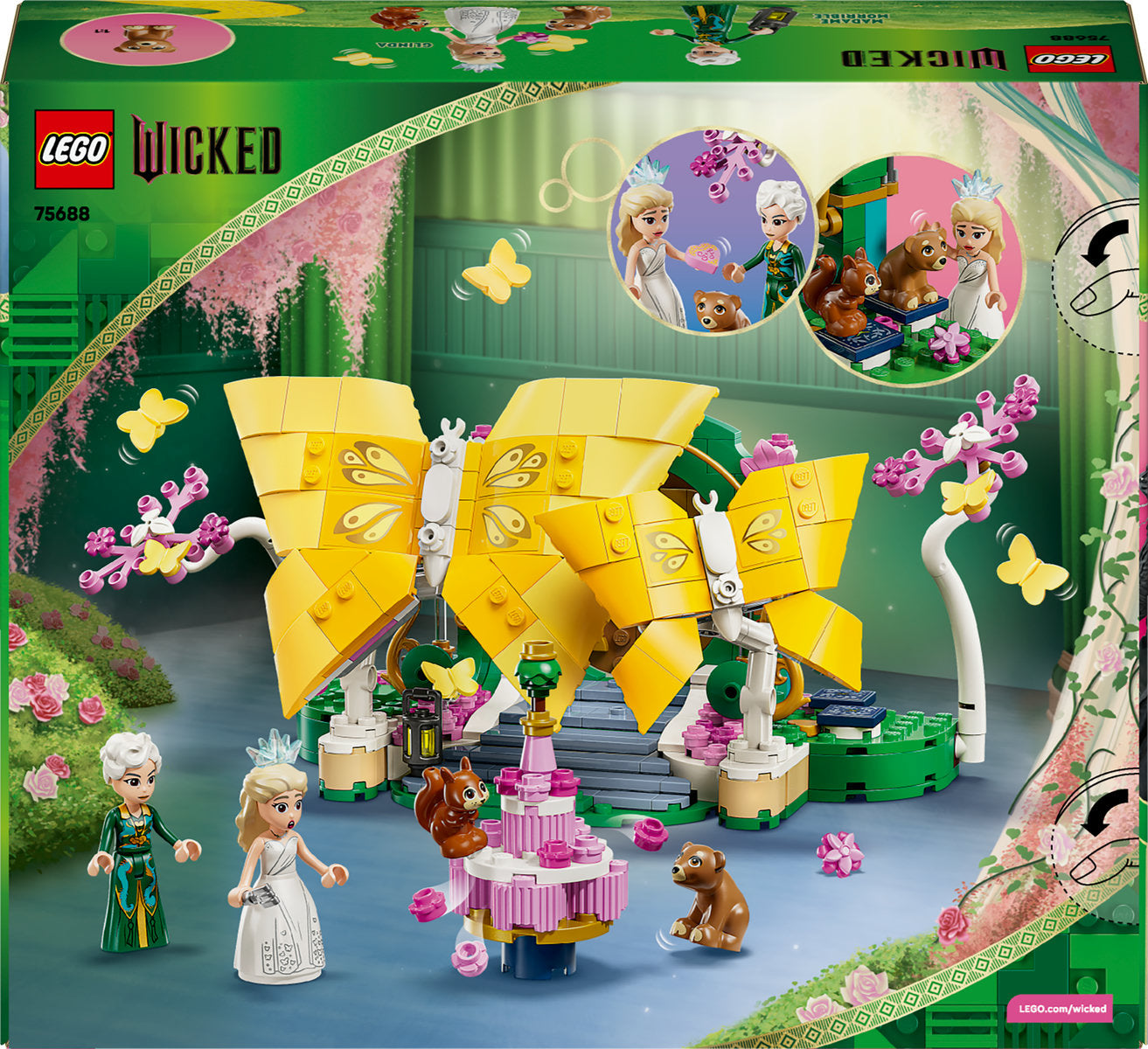 LEGO Wicked Glinda’s Wedding Day Building Toy 75688