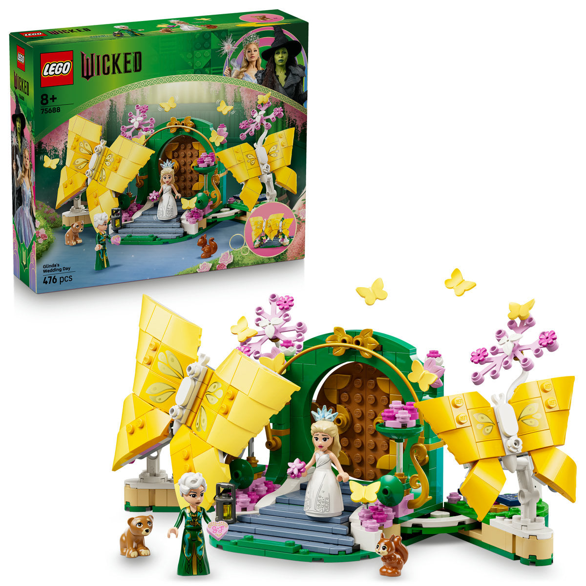 LEGO Wicked Glinda’s Wedding Day Building Toy 75688