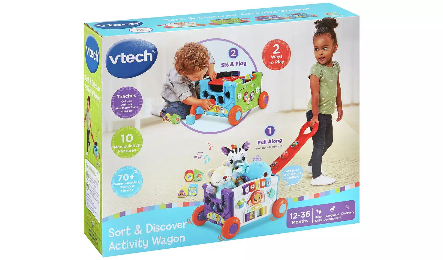 Sort & Discover Activity Wagon