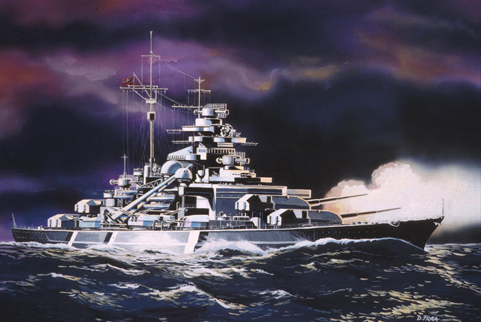 Revell Bismarck Plastic Model Starter Kit