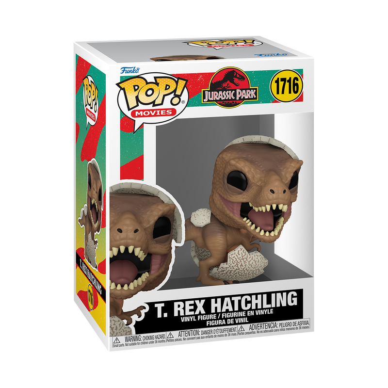 POP Movies Jurassic Park Hatchling - T rex