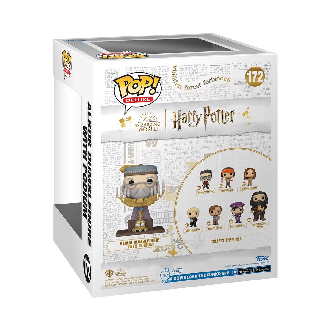 Funko POP! Deluxe: Harry Potter - Albus Dumbledore with Podium