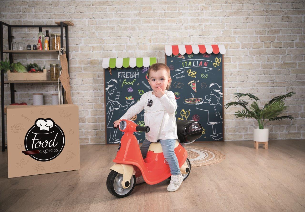 Smoby Food Express Scooter Ride-On