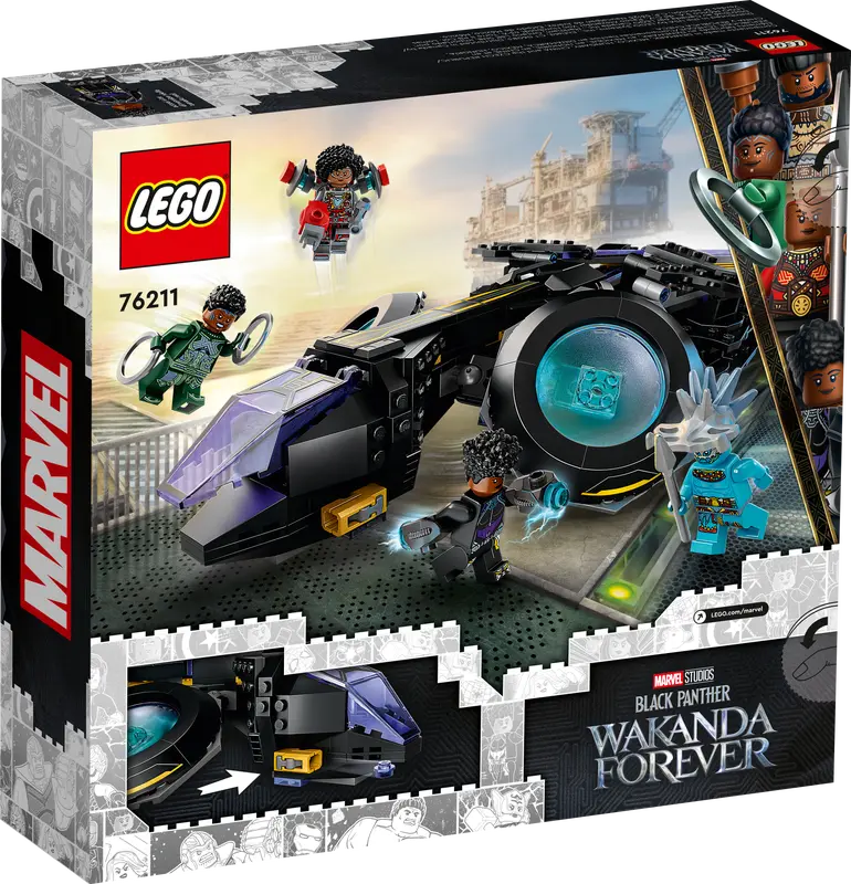 76211 Lego Marvel Shuri's Sunbird