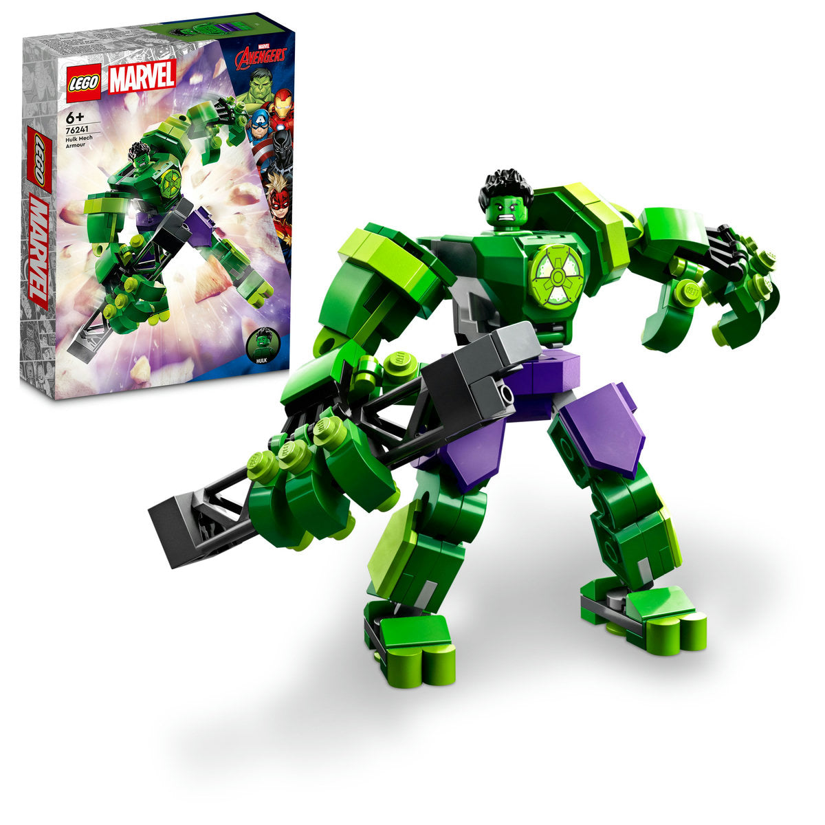 LEGO Marvel Hulk Mech Armour Building Toy 76241