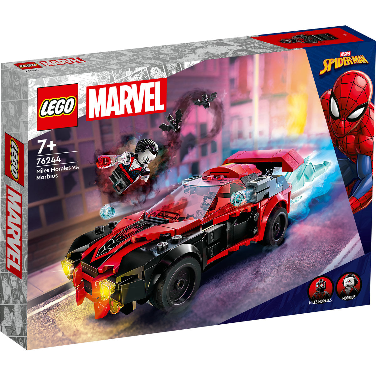 LEGO Marvel Miles Morales vs. Morbius Set 76244