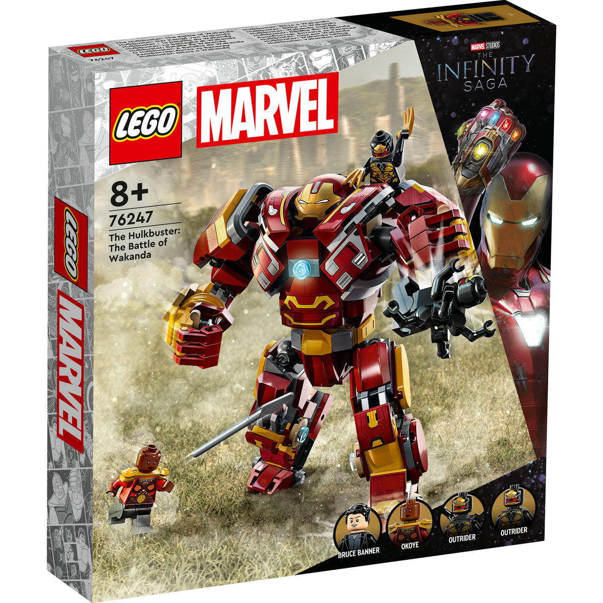 LEGO Marvel The Hulkbuster: The Battle of Wakanda 76247