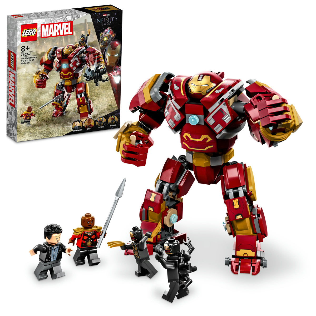 LEGO Marvel The Hulkbuster: The Battle of Wakanda 76247
