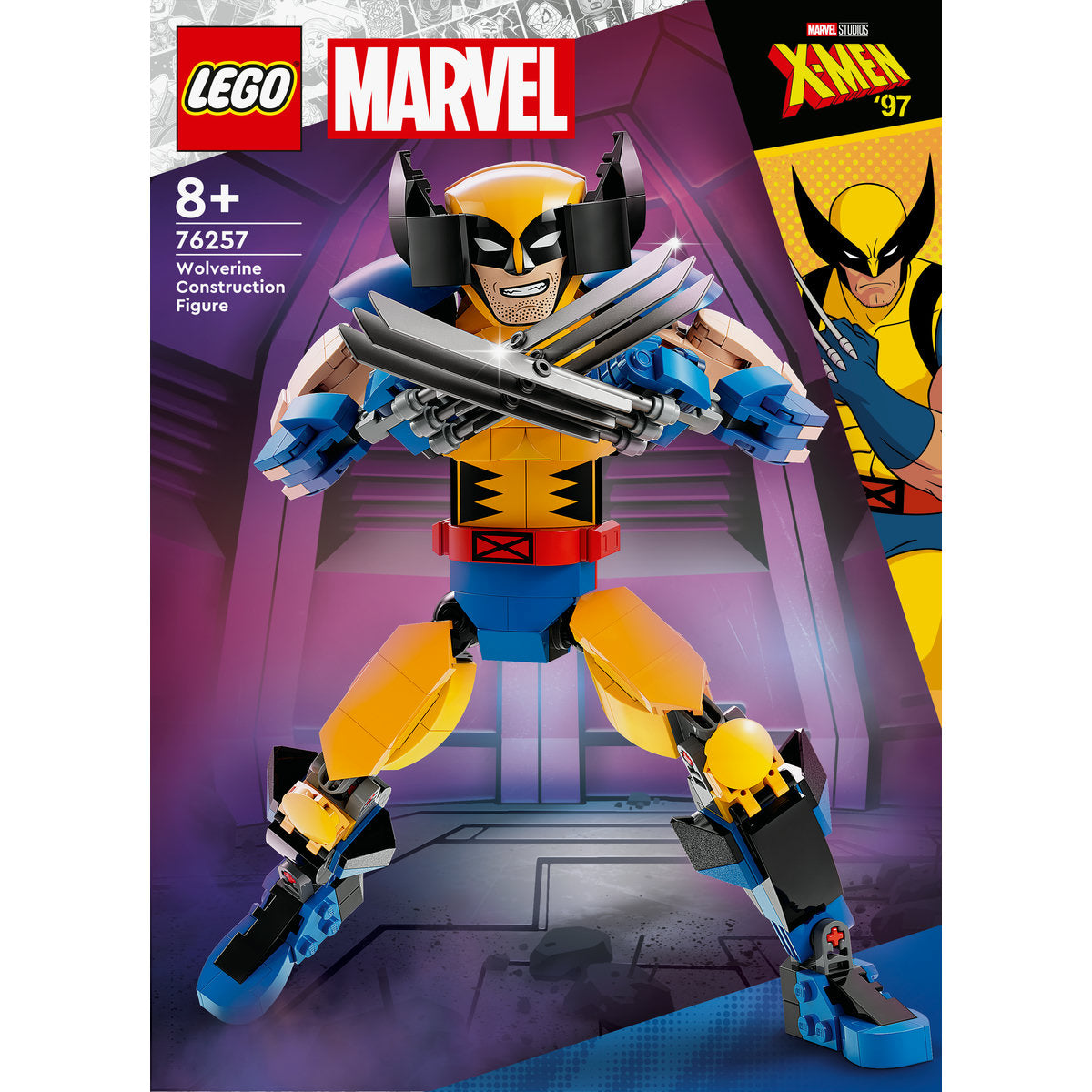 LEGO Marvel Wolverine Construction Figure Set 76257