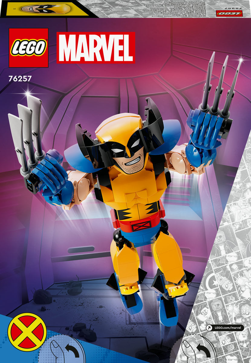 LEGO Marvel Wolverine Construction Figure Set 76257