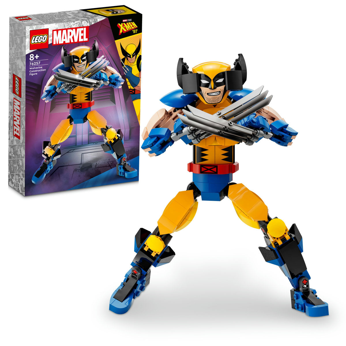 LEGO Marvel Wolverine Construction Figure Set 76257