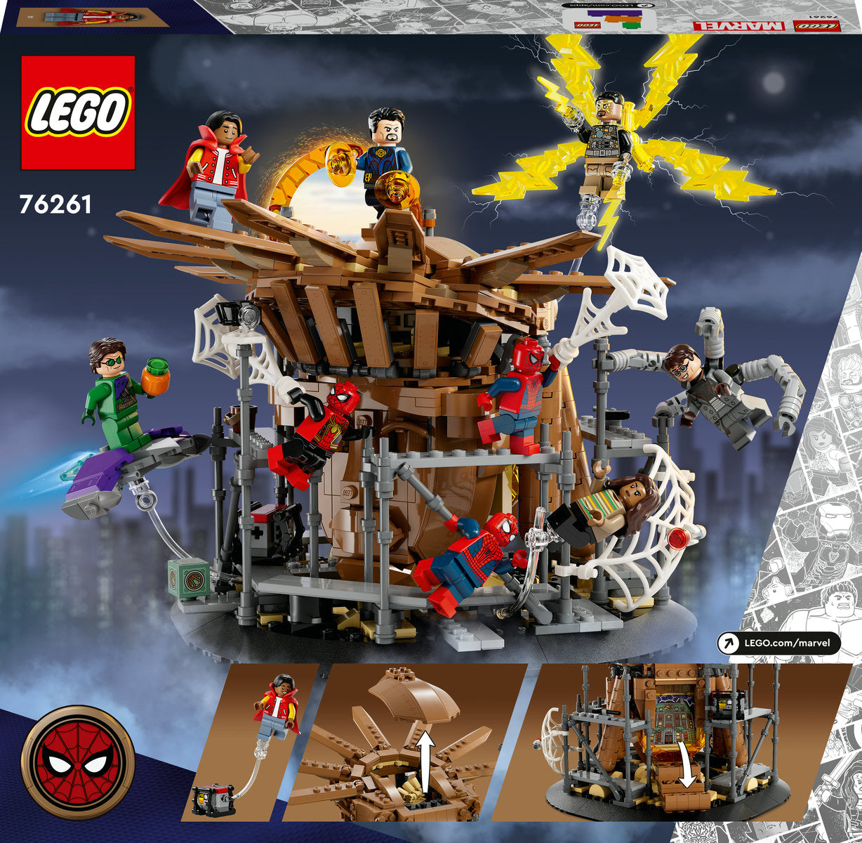 LEGO Marvel Spider-Man Final Battle Model Set 76261