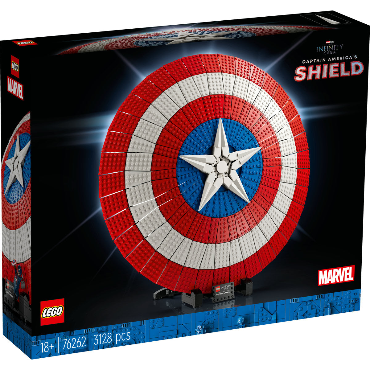 LEGO Marvel Captain America's Shield Set 76262