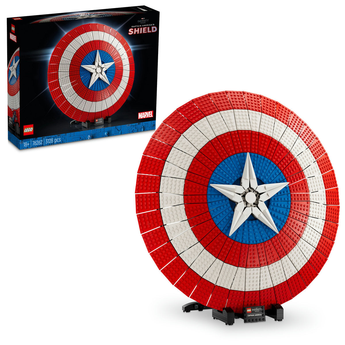 LEGO Marvel Captain America's Shield Set 76262