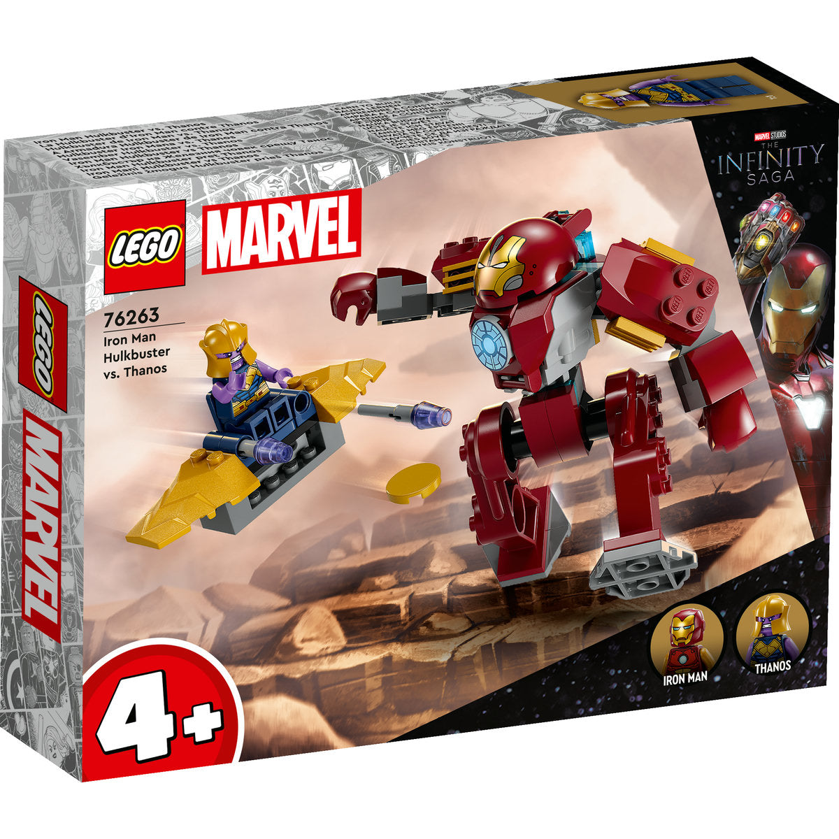 LEGO Marvel Iron Man Hulkbuster vs. Thanos Set 76263