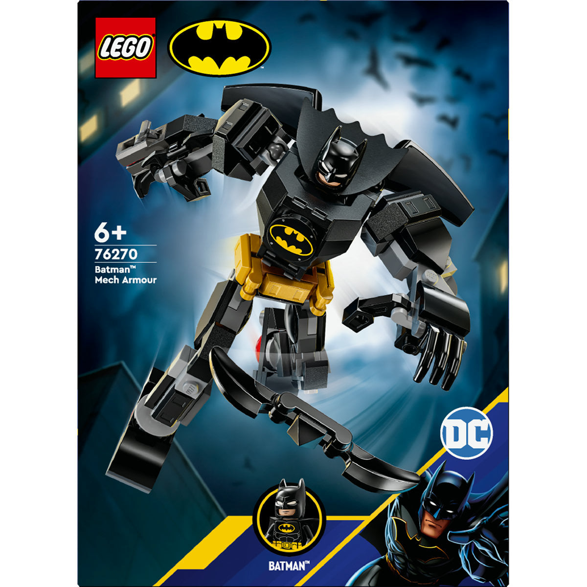 LEGO DC Batman Mech Armour Super-Hero Toy Set 76270