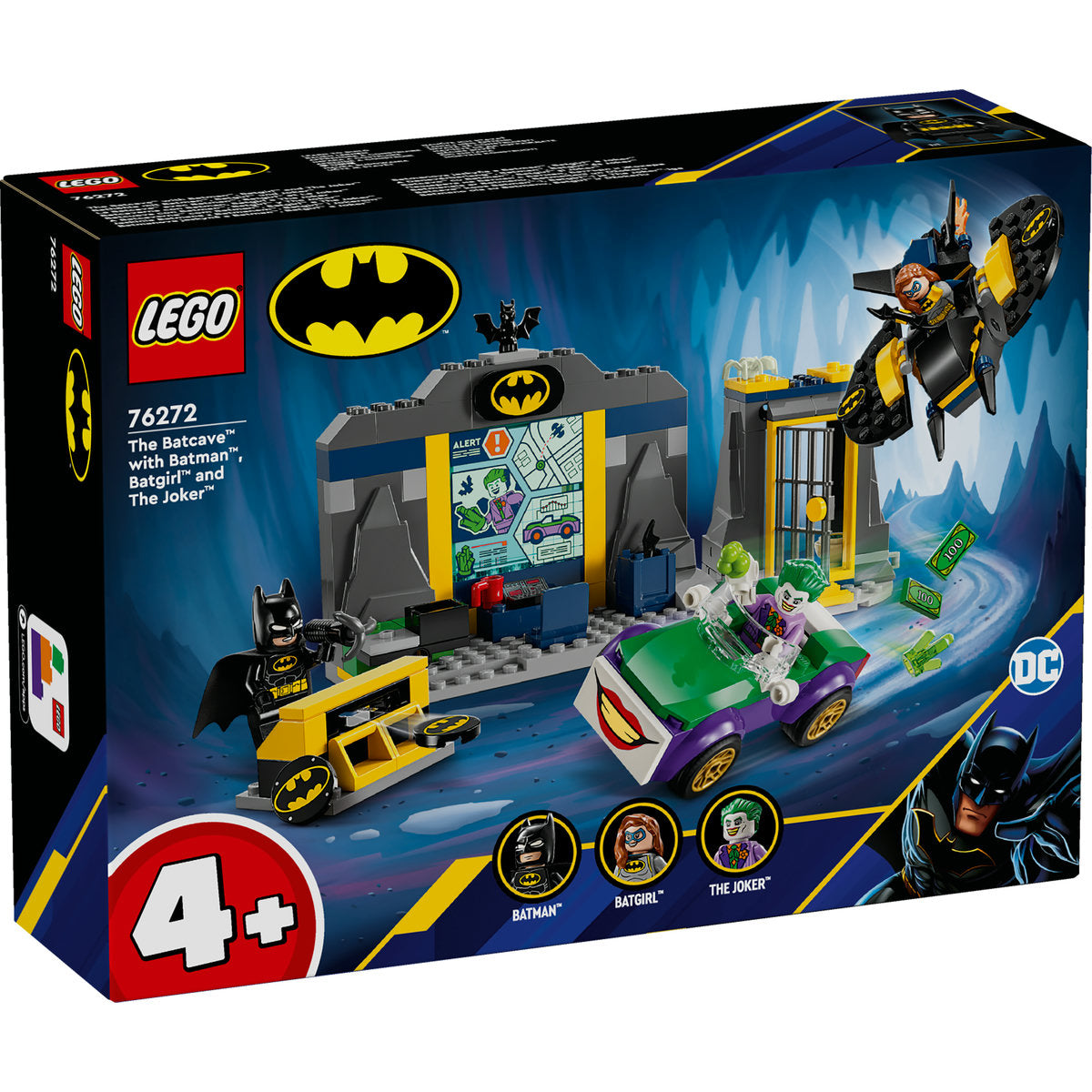 LEGO DC The Batcave with Batman, Batgirl & The Joker 76272