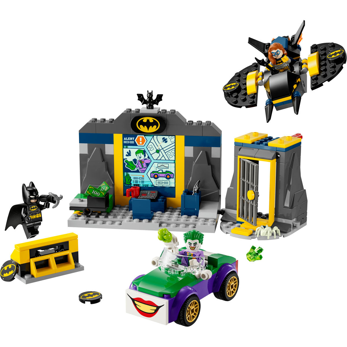 LEGO DC The Batcave with Batman, Batgirl & The Joker 76272