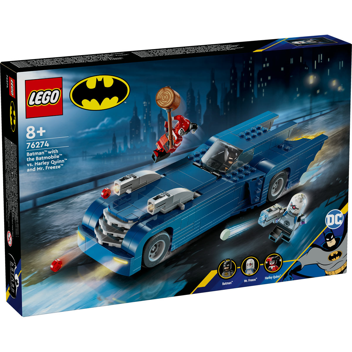LEGO DC Batman with the Batmobile vs. Harley Quinn & Mr. Freeze 76274