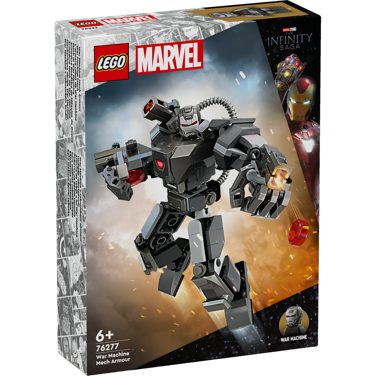 LEGO Marvel War Machine Mech Armour Figure Toy 76277 - Moons Toystore