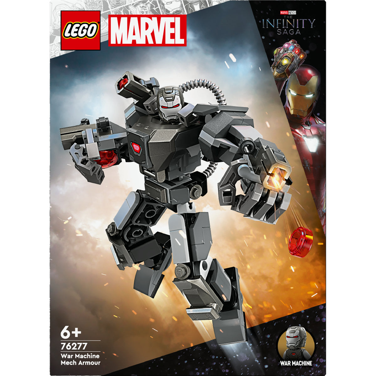 LEGO Marvel War Machine Mech Armour Figure Toy 76277 - Moons Toystore