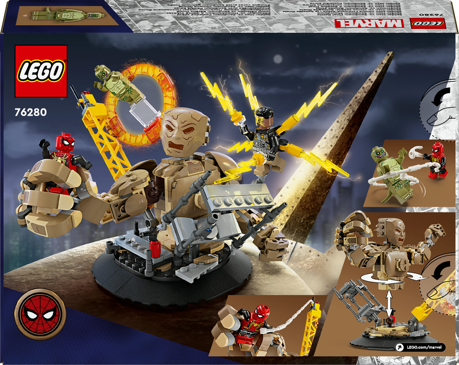 LEGO Marvel Spider-Man vs. Sandman: Final Battle 76280 - Moons Toystore