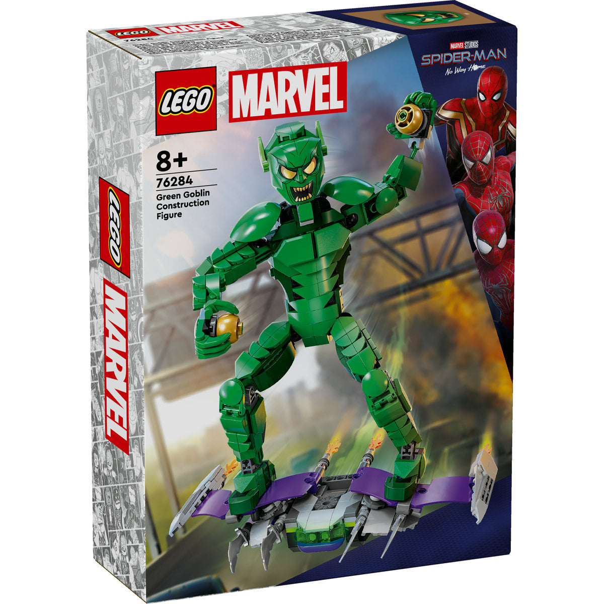 LEGO Marvel Green Goblin Construction Figure 76284