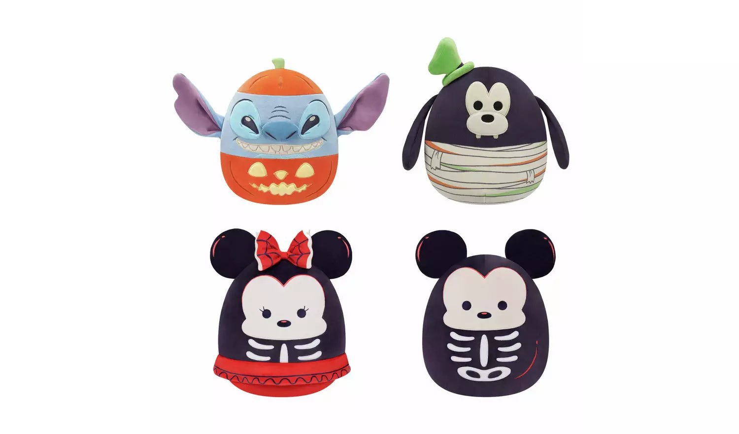 8" Squishmallows Disney Halloween Asst