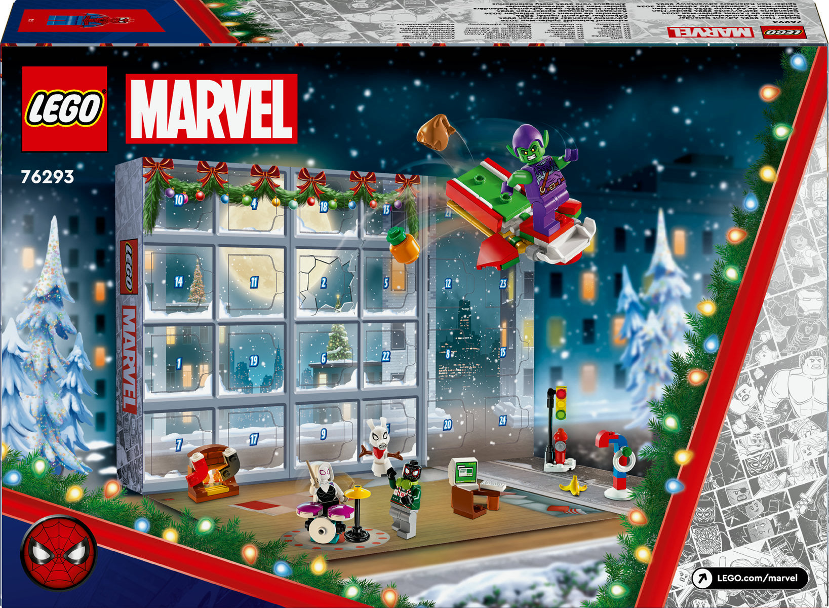 LEGO Marvel Spider-Man 2024 Advent Calendar 76293