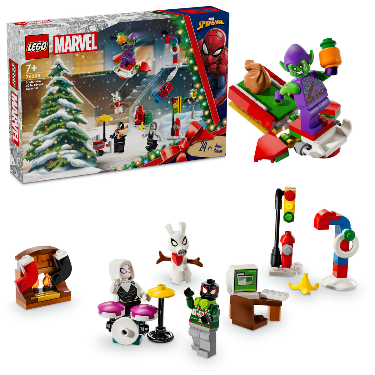 LEGO Marvel Spider-Man 2024 Advent Calendar 76293