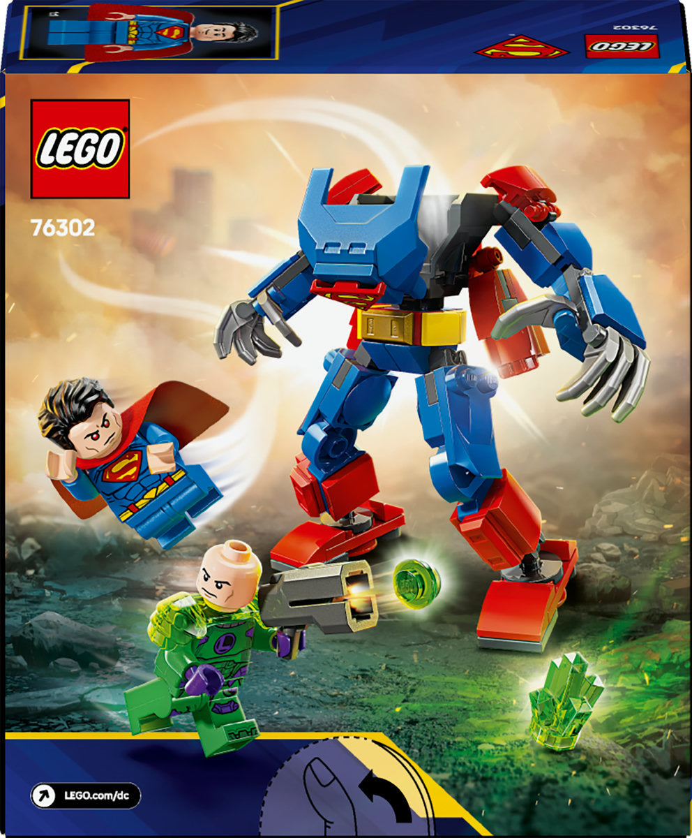 LEGO DC Superman Mech vs. Lex Luthor Toy Set 76302