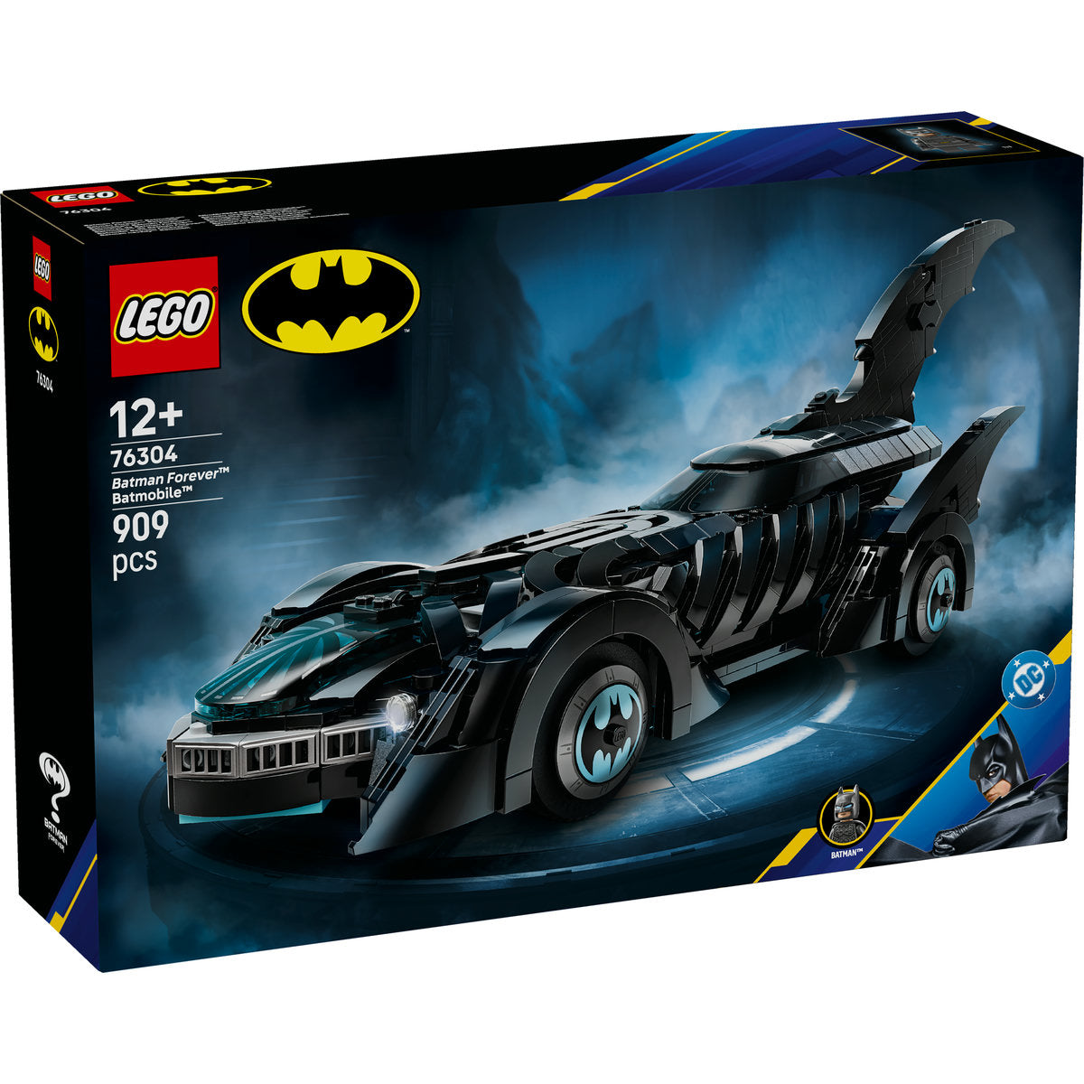 LEGO DC Batman Forever Batmobile Toy Car 76304