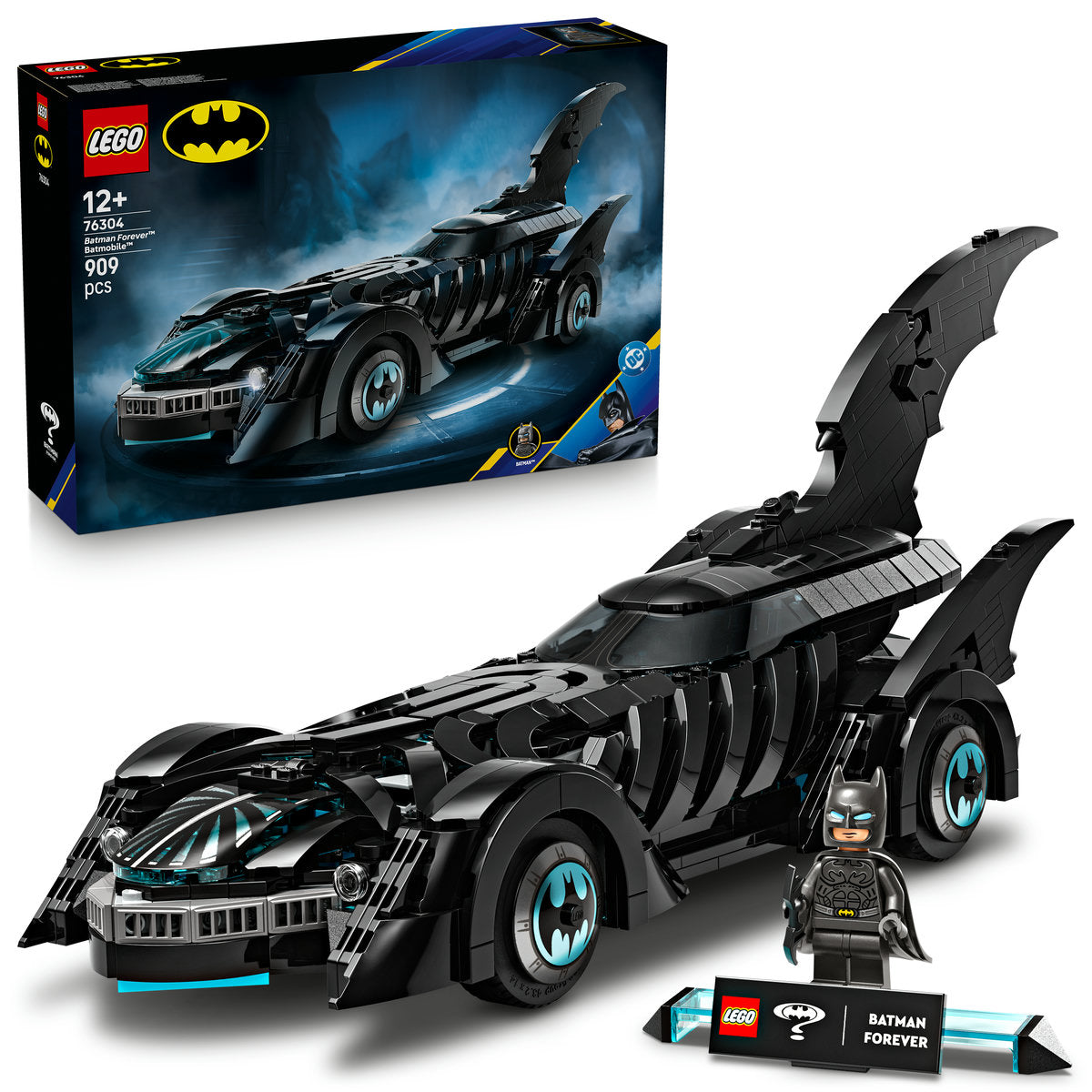 LEGO DC Batman Forever Batmobile Toy Car 76304