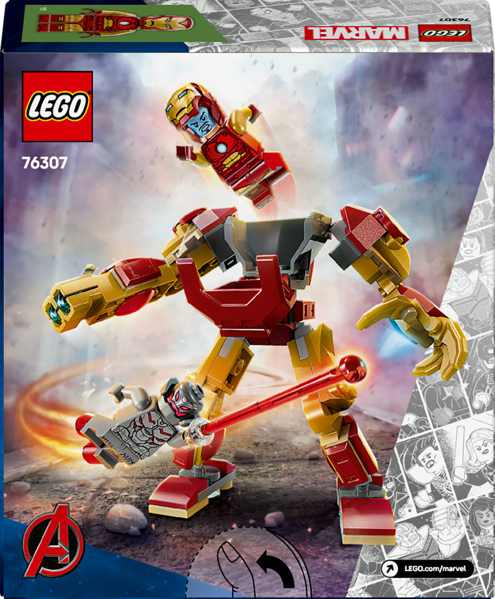 LEGO Marvel Iron Man Mech vs. Ultron Set 76307