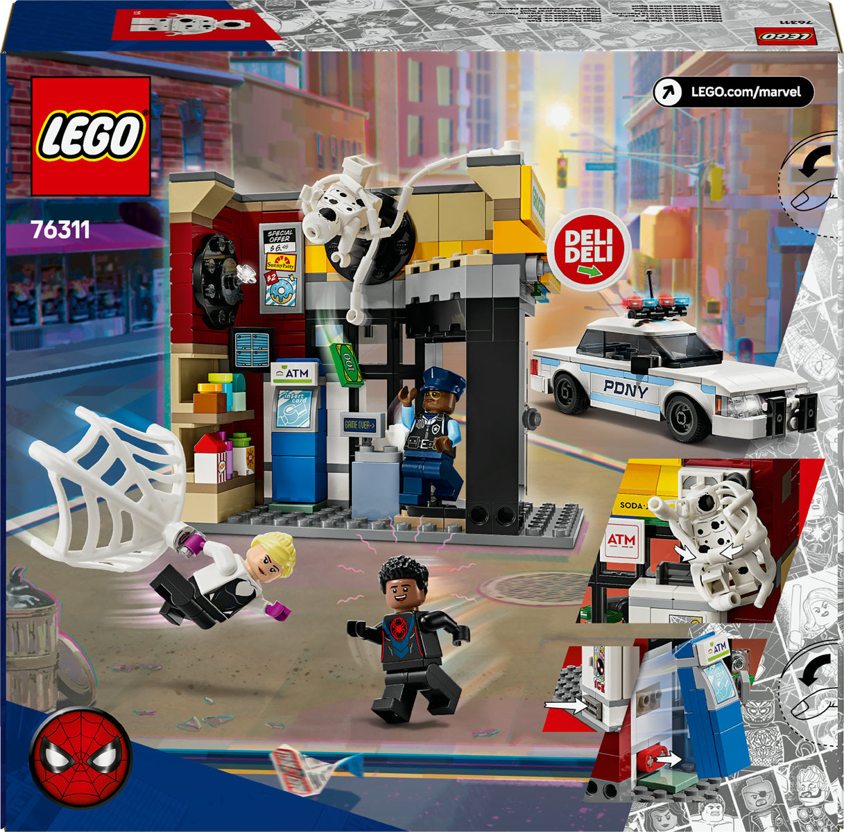 LEGO Marvel Spider-Verse: Miles Morales vs. The Spot 76311