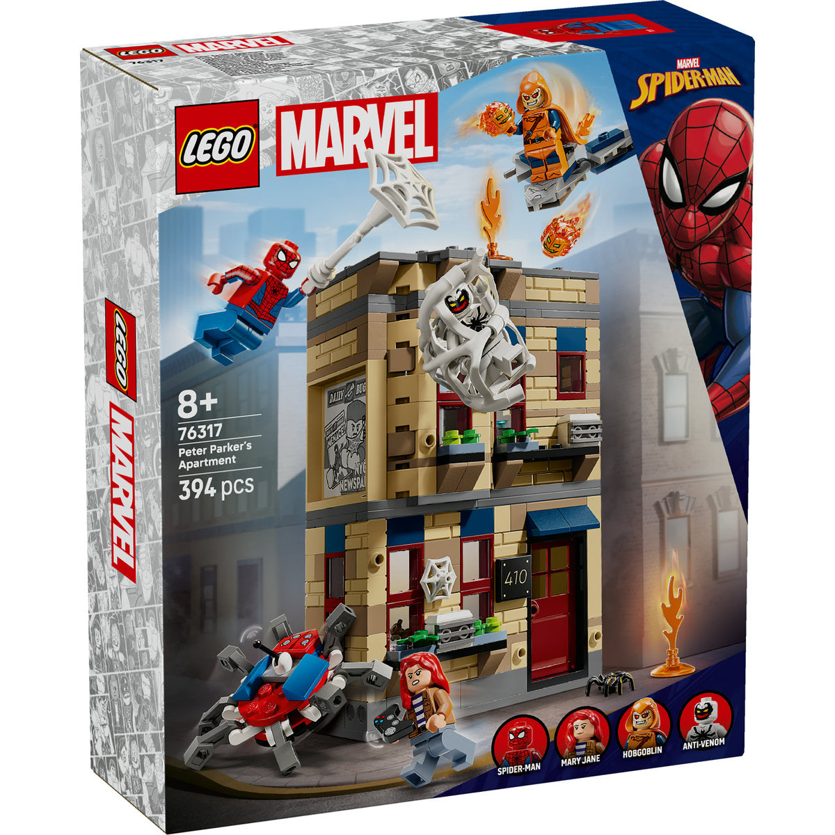 LEGO ǀ Marvel Peter Parker’s Apartment Set 76317