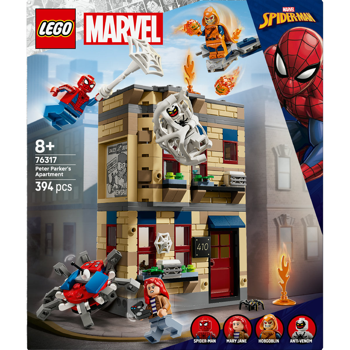 LEGO ǀ Marvel Peter Parker’s Apartment Set 76317