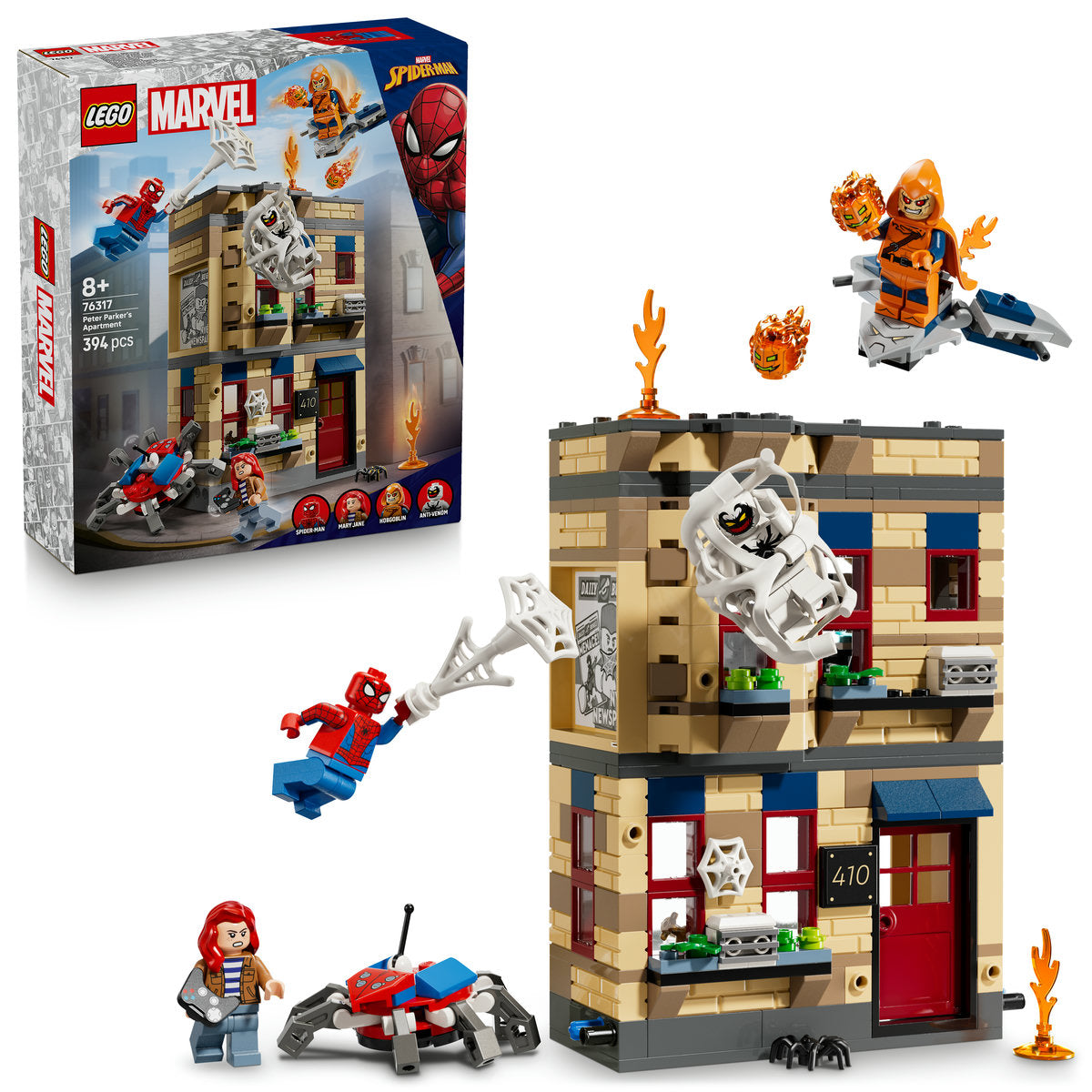 LEGO ǀ Marvel Peter Parker’s Apartment Set 76317