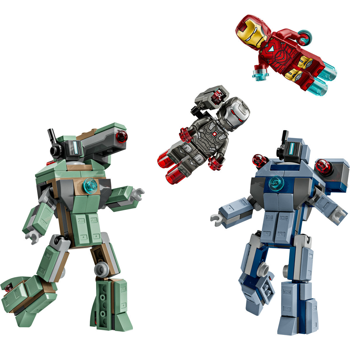 LEGO ǀ Marvel Iron Man & War Machine vs. Hammer Drones 76320