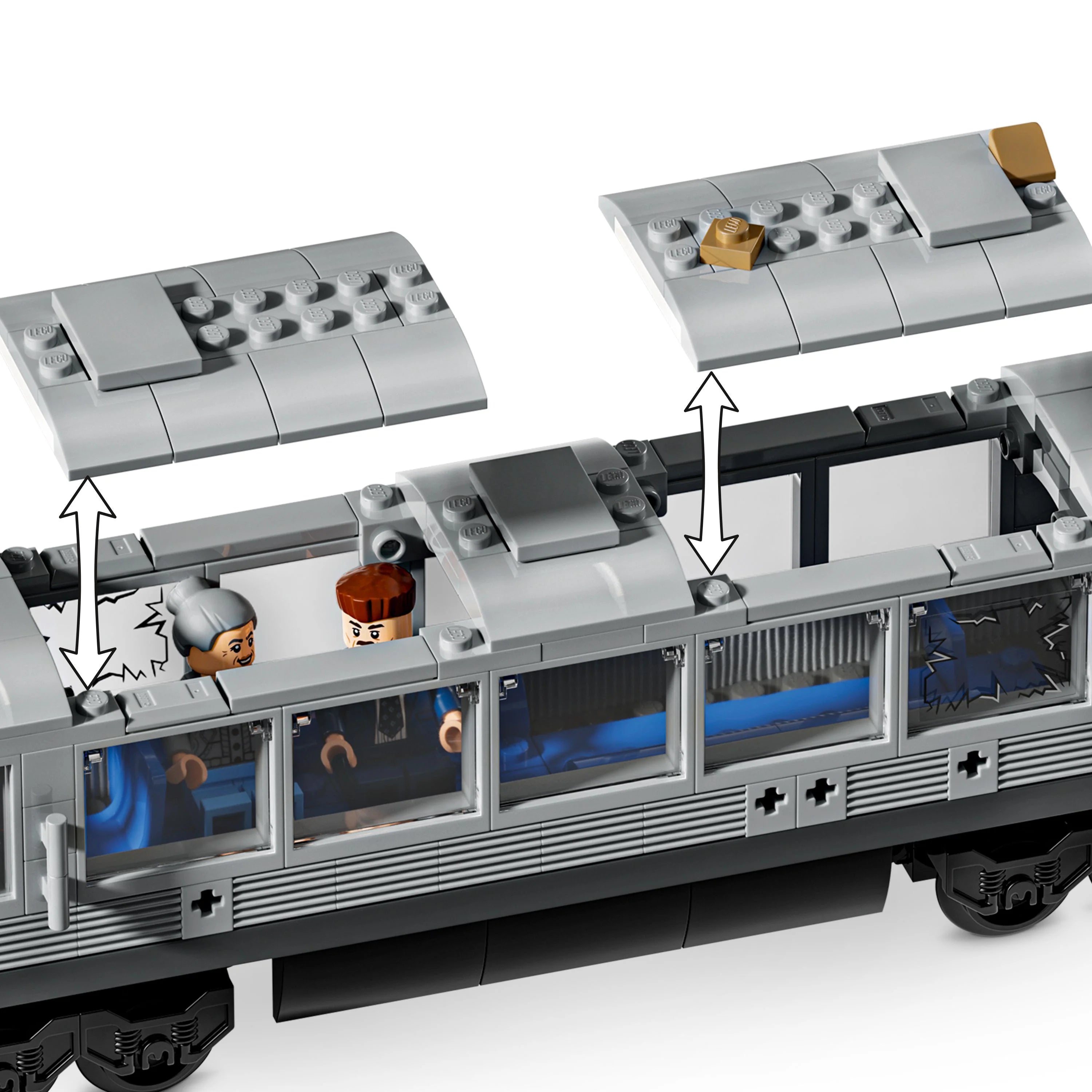 LEGO ǀ Marvel Spider-Man vs. Doc Ock Subway Train Scene 76321